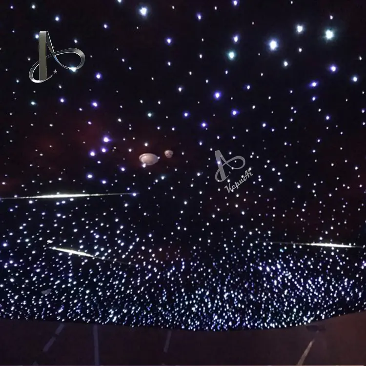 Cielo stellato Illuminazione A Soffitto Luce In Fibra Ottica Con Lampeggiante Meteor Stelle Scintillanti