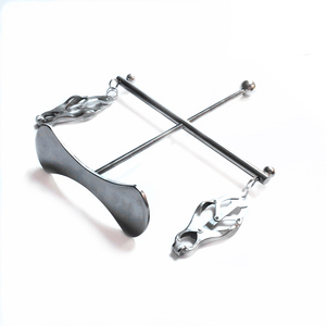 Nuovo capezzolo morsetto Bondage metallo pinze per il capezzolo gioco del sesso Bondage restrizioni schiavo <span class=keywords><strong>Bdsm</strong></span> Fetish Breast Clip Sex <span class=keywords><strong>Toys</strong></span> per coppie - Product Image 2