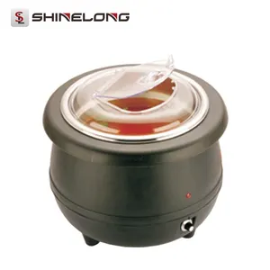 DENEST 10L Commercial Stainless Steel Electric Soup Warmer Soup Kettle  Stainless Steel 400W