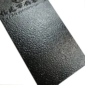 RAL9005 negro arrugas textura pintura de recubrimiento en polvo