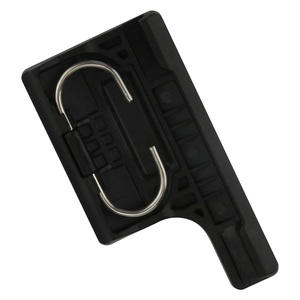 Clip con fibbia di bloccaggio in plastica nera resistente e portatile di alta qualità per custodia impermeabile Hero <span class=keywords><strong>3</strong></span>+ - Product Image 1