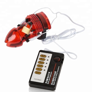 Mâle Sex Toys Pénis Serrure Cock Cage Électro Choc Chasteté Cage - Product Image 1