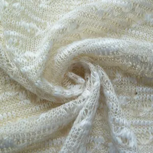 100% Polyester garen geverfd knit hacci stof