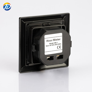 Compteur d'heures <span class=keywords><strong>DOTO</strong></span> HM-1, affichage mécanique, pour moteur ou utilisation par un ingénieur, 6 chiffres, AC110-220V, 72*72 - Product Image 3