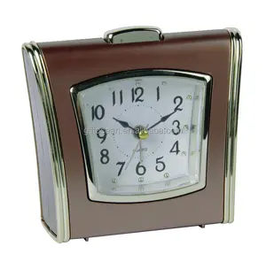 Abstractive arte diseño snooze luz Mesa exquisita reloj de alarma