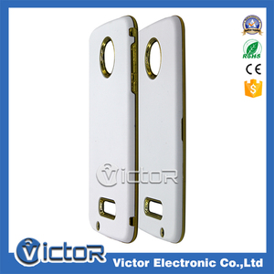 Nuevos artículos de bienes en 2017 rubberized PC + electroplating TPU accesorios teléfono con soporte Stealth para MOT <span class=keywords><strong>Z</strong></span> - Product Image 3