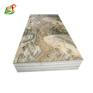 Hot-selling products PVC composite boards interior decoration PVC wall panel UV marble