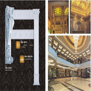 Moulage <span class=keywords><strong>de</strong></span> portes décoratives, moulage <span class=keywords><strong>de</strong></span> vitres en polyuréthane, offre spéciale, 10 pièces - Product Image 4