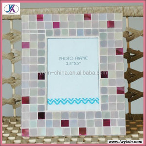 New Design Silver Turkish Mosaic Glass Funia <strong>Imikimi</strong> <strong>Photo</strong> <strong>Frame</strong> - Product Image 5