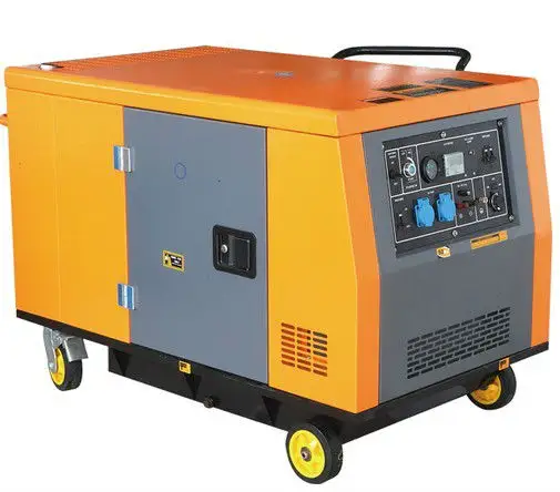 10 kva gerador diesel portátil refrigerado por ar