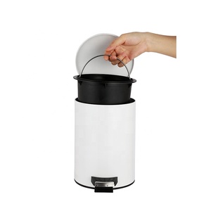 Cubo <span class=keywords><strong>de</strong></span> <span class=keywords><strong>Basura</strong></span> Decorativo <span class=keywords><strong>de</strong></span> Metal Antiguo <span class=keywords><strong>de</strong></span> 13 Galones, Diseño Moderno, <span class=keywords><strong>de</strong></span> la Mejor Calidad, en Oferta - Product Image 4