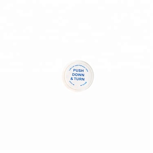 13dr Kunststoff PP Medizinische Fläschchen Mit Reversible Kappe Bernstein Medizin Flasche - Product Image 3