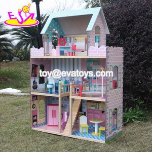 Nuevos productos niños encantadores <span class=keywords><strong>de</strong></span> madera grande <span class=keywords><strong>casa</strong></span> <span class=keywords><strong>de</strong></span> <span class=keywords><strong>muñecas</strong></span> W06A037 - Product Image 4