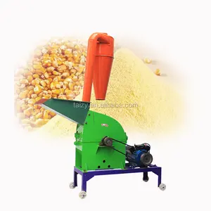 High quality hammer mill grain corn rice husk grinding crusher for sale