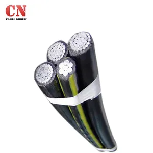 Aluminium conductor overhead cable 4 core 95 sqmm abc electrical cable wire