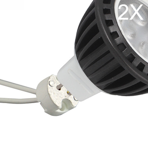 Factory Wholesale Ceramic GU10 <strong>Socket</strong> Lamp Holder LED <strong>Light</strong> MR16 GU10 Base 10CM SR Wire Connector LED CFL Halogen Adapter - Product Image 4