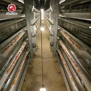 กรงไก่ชุบสังกะสีหลายชั้นสำหรับชั้นฟาร์มสัตว์ปีกสามารถปรับแต่งได้ - Product Image 4