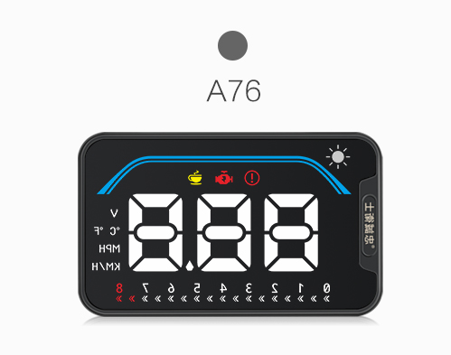 New OBD2 Car HUD Head up Display 5.5 Inch Multi-color and Universal HUD for Toyota and Honda and Mazda and Suzuki Car Modules