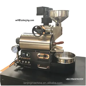 smart coffee roaster home 300g mini coffee roaster full stainless steel lpg&gas coffee bean roasting machines