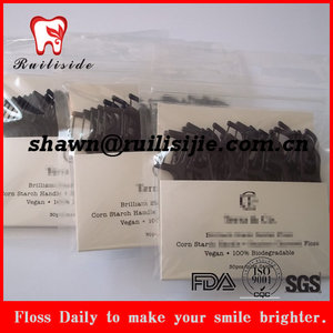 Negro de carbón de Bambú biodegradable selección hilo dental floss elija - Product Image 5