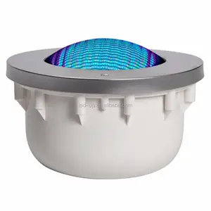 Ip68 luz submarina flutuante da piscina, 35w luzes led