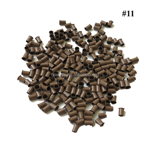 Anelli in Rame con Bordo Svasato 4.0*3.6*6.0mm, 1000 Pezzi, Anelli per Extension <span class=keywords><strong>Capelli</strong></span> in Rame - Product Image 2