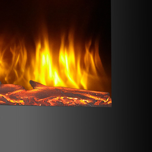 घरेलू और होटल के उपयोग के लिए वास्तविक आग जलने की लौ प्रभाव के साथ धातु की इलेक्ट्रिक चिमनी को गर्म करना - Product Image 4