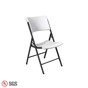 Sedia pieghevole portatile da <span class=keywords><strong>spiaggia</strong></span> pieghevole in plastica bianca leggera da picnic per banchetti - Product Image 1