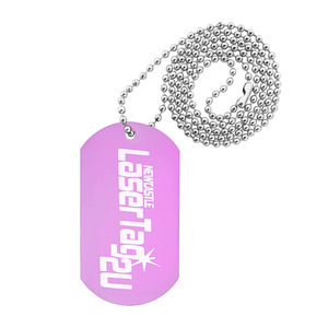 Personnalisé en acier inoxydable pas cher étiquette, étiquette de chien, logo en métal - Product Image 1
