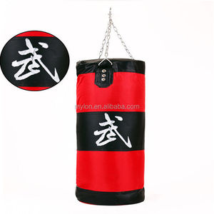 5pcs Punch Bag Set 5ft Blk/White Leather Boxing <strong>Punchbag</strong> Wall Bracket - Product Image 3