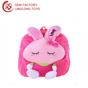 กระเป๋าเป้สะพายหลังเด็ก ลายการ์ตูนสัตว์ ขนนุ่ม รุ่น <span class=keywords><strong>Randoseru</strong></span> พร้อมหูหิ้ว  กระเป๋าเป้เด็ก ผ้ากำมะหยี่ - Product Image 2