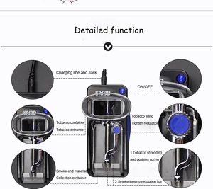 2019 사용자 정의 로고 새로운 전자 자동 담배 롤링 기계 - Product Image 3
