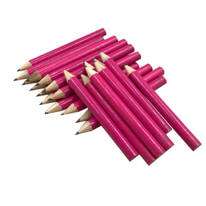 Haute Qualité 3.5 "Personnalisé HB <span class=keywords><strong>Crayon</strong></span> Personnalisé Mini <span class=keywords><strong>Crayon</strong></span> de Golf En Bois Naturel <span class=keywords><strong>Graphite</strong></span> HB Mini Crayons - Product Image 1