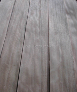 <span class=keywords><strong>INWOOD</strong></span> Chapa de madera de Okoume roja cortada en rodajas de corte de cuarto natural para aplicaciones de diseño interior de hotel moderno - Product Image 4