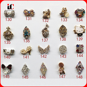 Nueva Moda French Manicure DIY 3D Nail Art Stickers Tips 3d metal Decoración <span class=keywords><strong>de</strong></span> <span class=keywords><strong>Uñas</strong></span> - Product Image 3