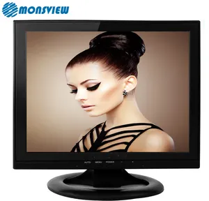 Moniteur LCD pour ordinateur de bureau, carré, écran de 14 pouces, petite taille, moniteur