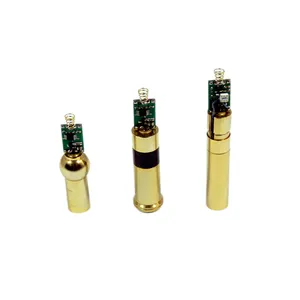 High evaluation brass housing direct 200mw 520nm green laser diode module