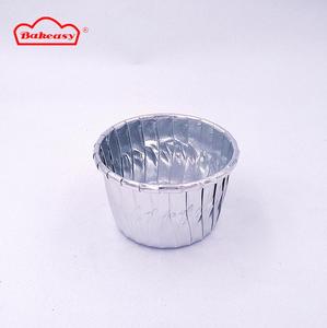 <span class=keywords><strong>Chocolat</strong></span> Couleur Gâteau Cupcakes Double Face <span class=keywords><strong>Or</strong></span> et Argent Rouleau Bord Tasses Papier Support De Cuisson - Product Image 5