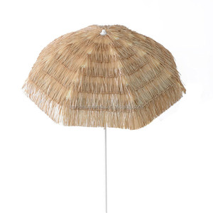 180 cm en plein air de paille parasol Hawaii style plage parapluie couleur naturelle - Product Image 2