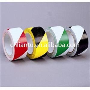 PVC demarcación cinta piso marcado cinta adhesivo de caucho solvente - Product Image 2
