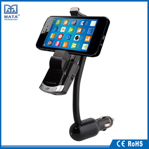 En gros pas cher de haute qualité de voiture bluetooth <span class=keywords><strong>fm</strong></span> transmetteur téléphone chargeur de voiture - Product Image 5