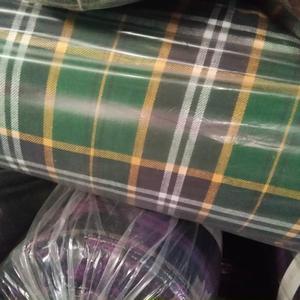 Inventario de algodón a cuadros, tela de tweed para pantalones, ropa, superventas Tela de franela 100% algodón, tejido liso teñido, suave, 100% - Product Image 4