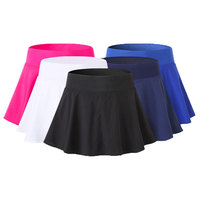 Groothandel vrouwen Sport Korte Rok Quick Droge Dubbele laag dance Tennis Yoga Training Rokken