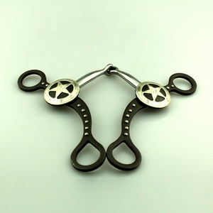 Morsi per Cavalli in Acciaio Inossidabile Stile Antico Occidentale - Product Image 3