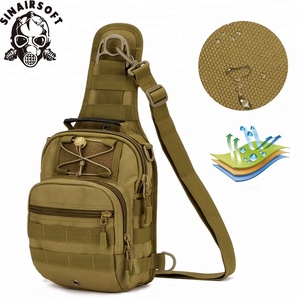 Petit sac tactique Molle sac de <span class=keywords><strong>sport</strong></span> poitrine bandoulière simple sac à dos tactique pour pêche randonnée chasse - Product Image 2