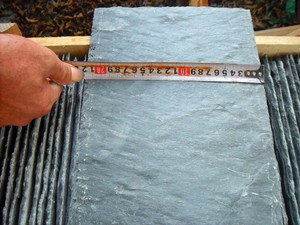 Piastrelle in Ardesia <span class=keywords><strong>Verde</strong></span> Lucidata per Tetti e Giardini Esterni Rivestimento Antiacido per Pavimenti di Ville - Product Image 5