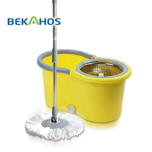 Bekahos Nuovi prodotti Swift in microfibra di spin mop magico con mob bastone