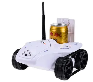 777-325 wi-fi rc tanque carro com 0.3mp hd, câmera, suporte de smartfone, controle, brinquedos