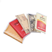 Kustom Dicetak Perawan 2 Ply Dompet Tissue Saku Kertas Tisu Wajah