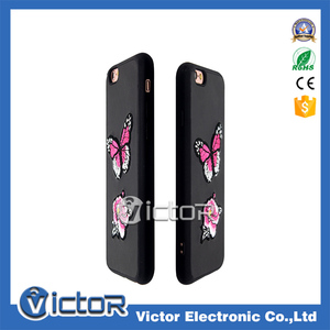 China Mayoristas <span class=keywords><strong>Compra</strong></span> directa de la fábrica de China 3D Impresión Bordado caso teléfono con etiqueta engomada para <span class=keywords><strong>iPhone</strong></span> 6 - Product Image 3